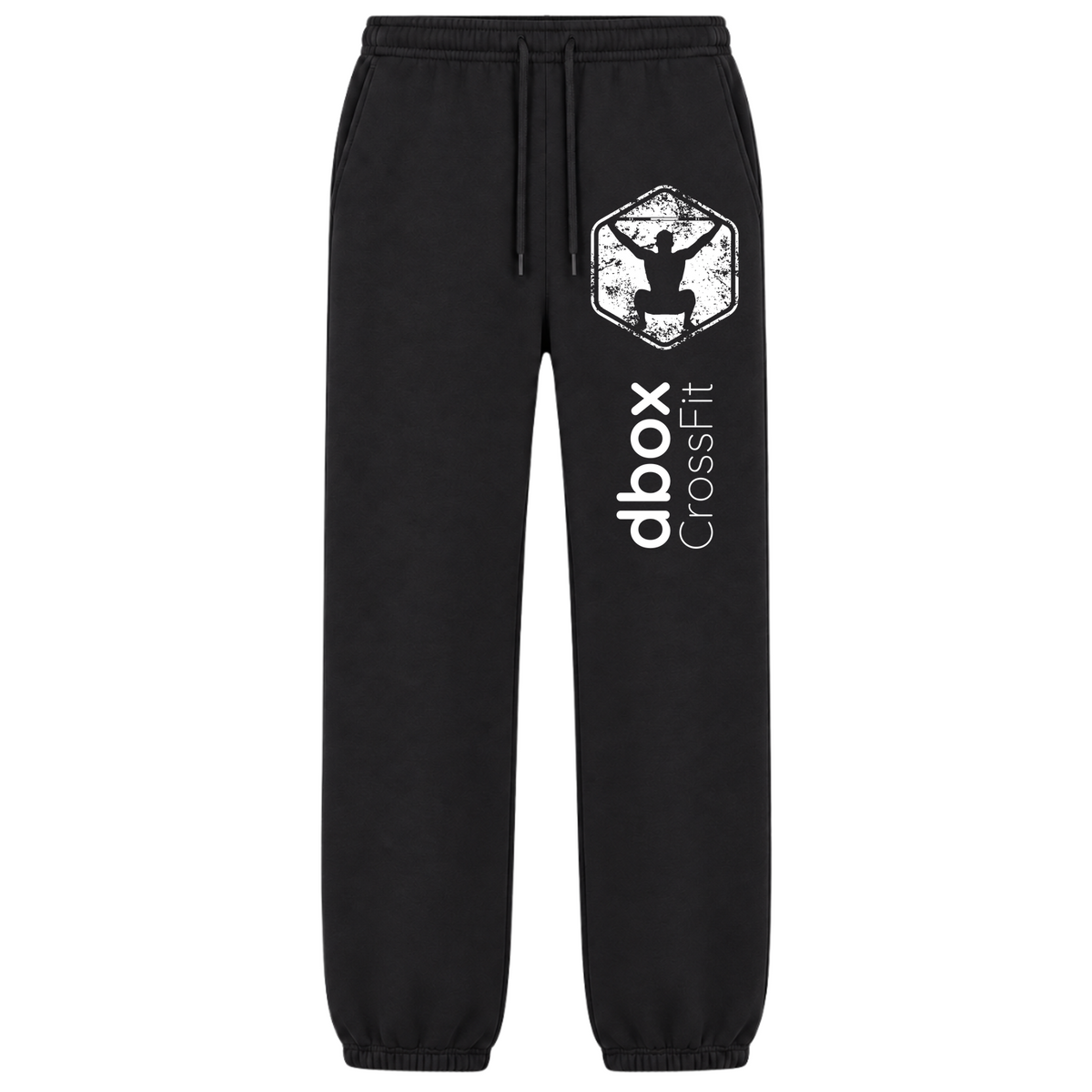 d box - Fluffy Jogger - Black