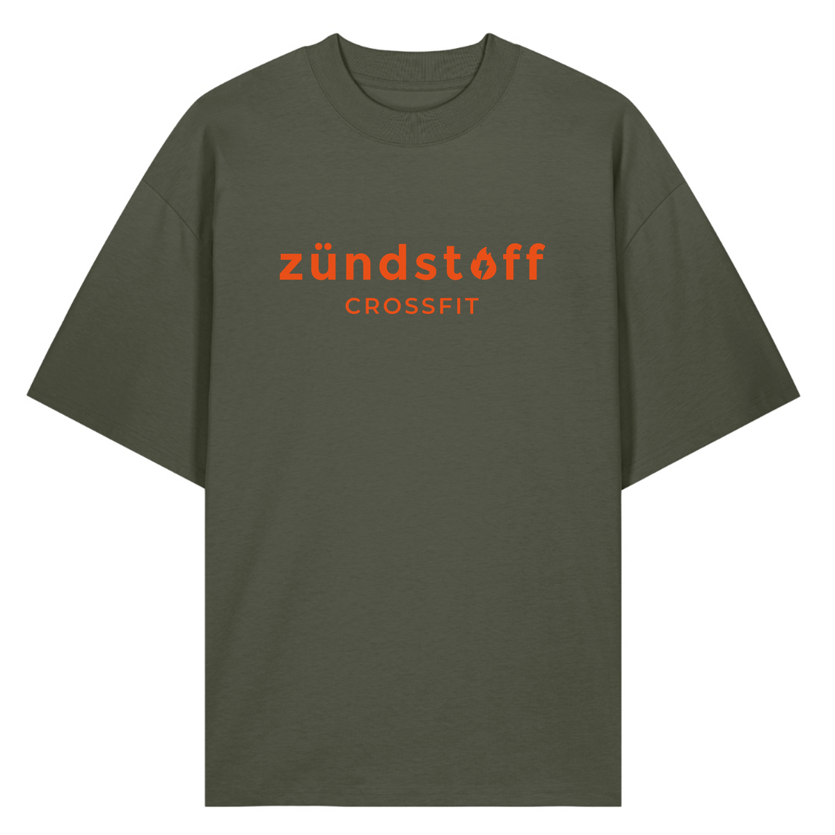 zündstoff - Men's Oversize Shirt - Khaki
