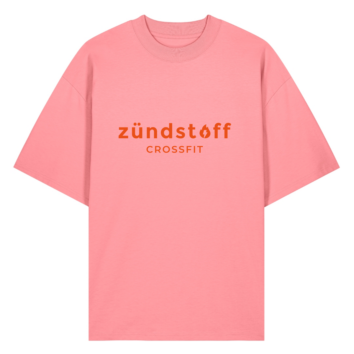 zündstoff - Men's Oversize Shirt - Pink Joy