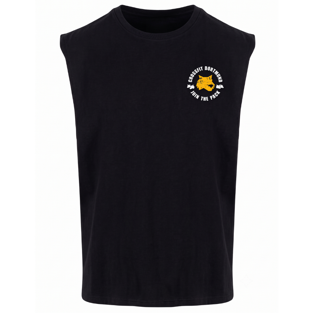 CF DO - Sleeveless Tee - schwarz
