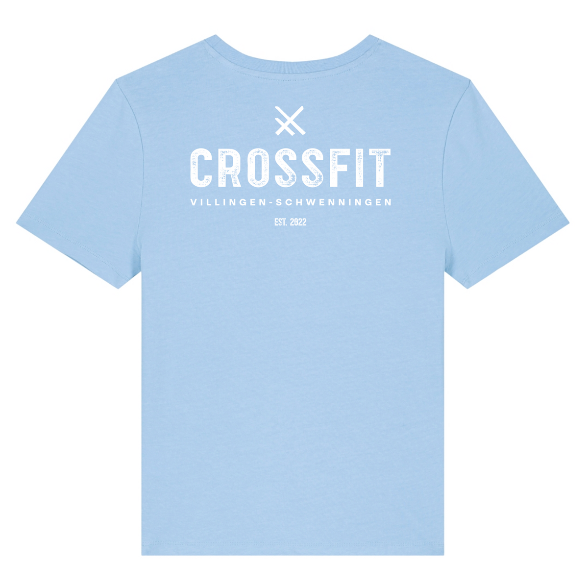 CrossFit VS - Ladies Athlete Shirt X - Blue Soul - Rueckseite