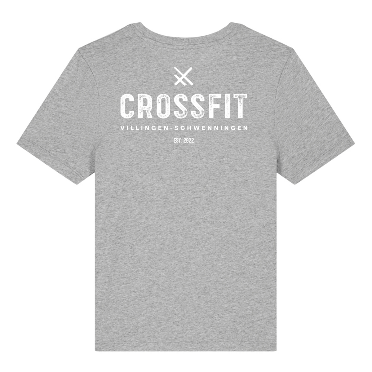 CrossFit VS - Ladies Athlete Shirt X - Heather Grey - Rueckseite