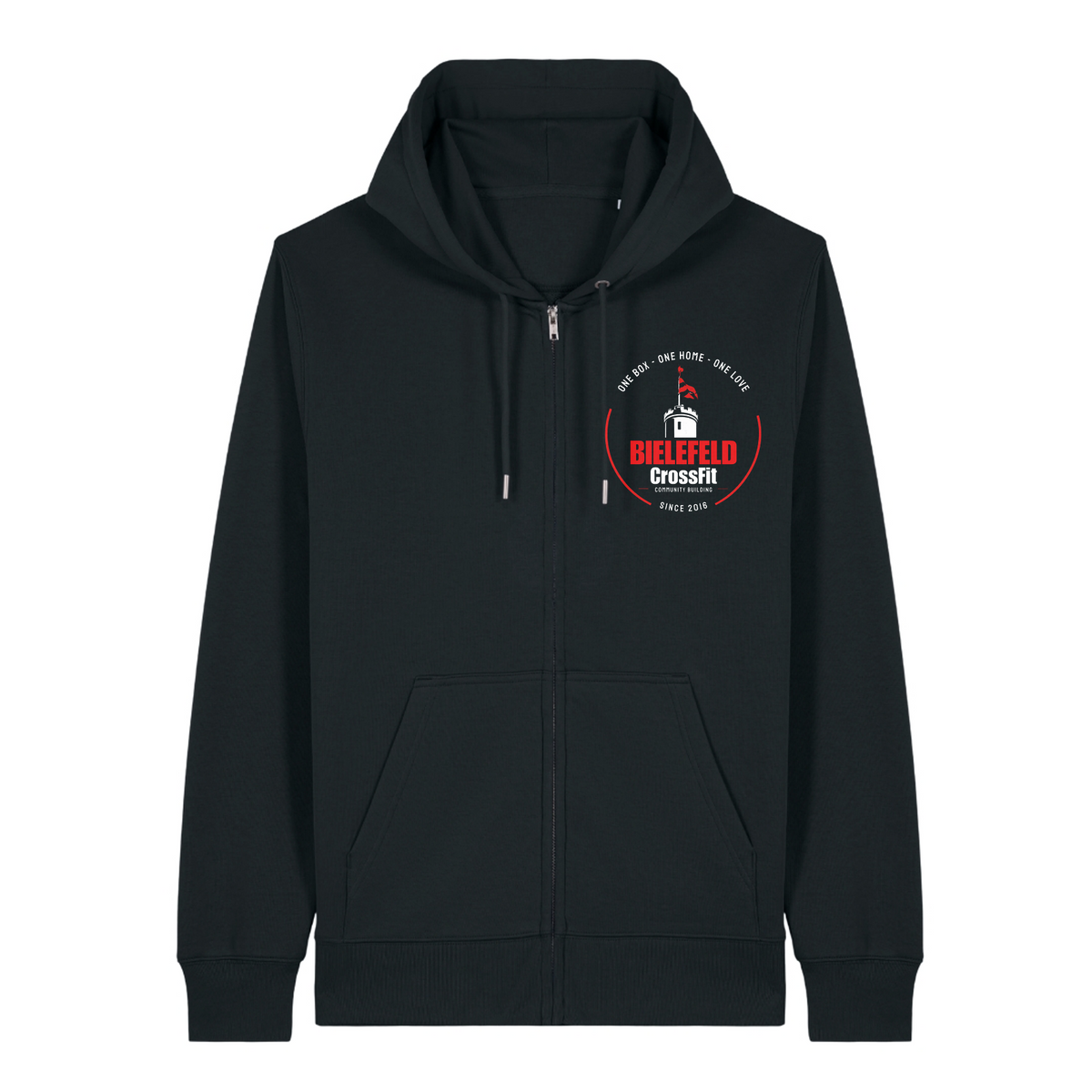 CF Bielefeld - Zip Hoodie - Black