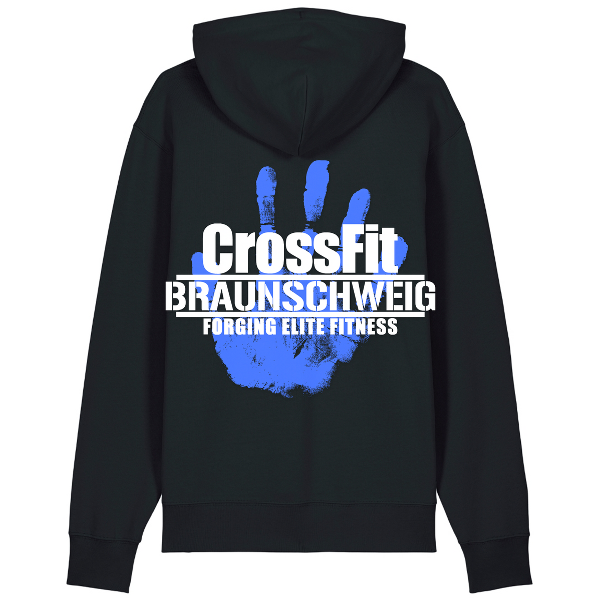 CFBS - Men Shirt Cruiser 2.0 – Premium Unisex-Hoodie, Bio-Baumwolle - Black - Rueckseite