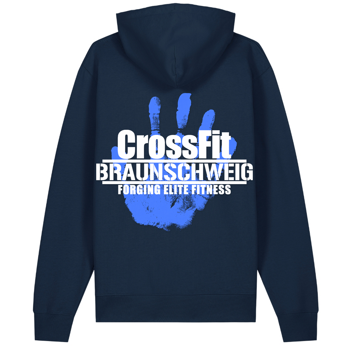 CFBS - Men Shirt Cruiser 2.0 – Premium Unisex-Hoodie, Bio-Baumwolle - French Navy - Rueckseite