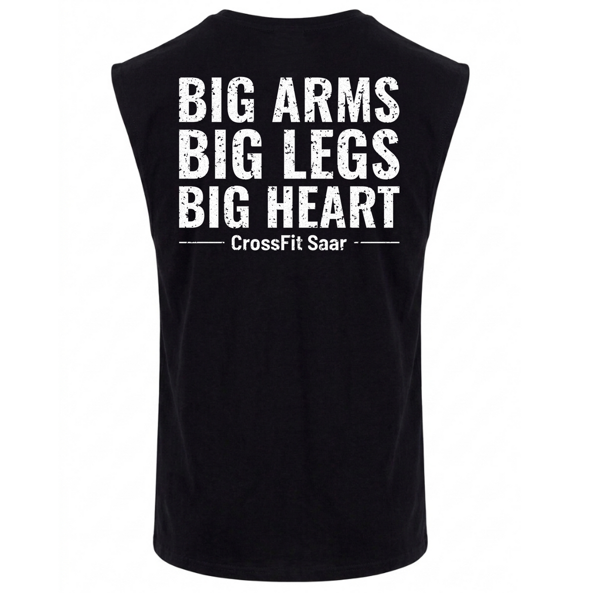 CF Saar - Male Shirt Sleeveless Tee - schwarz - Rueckseite