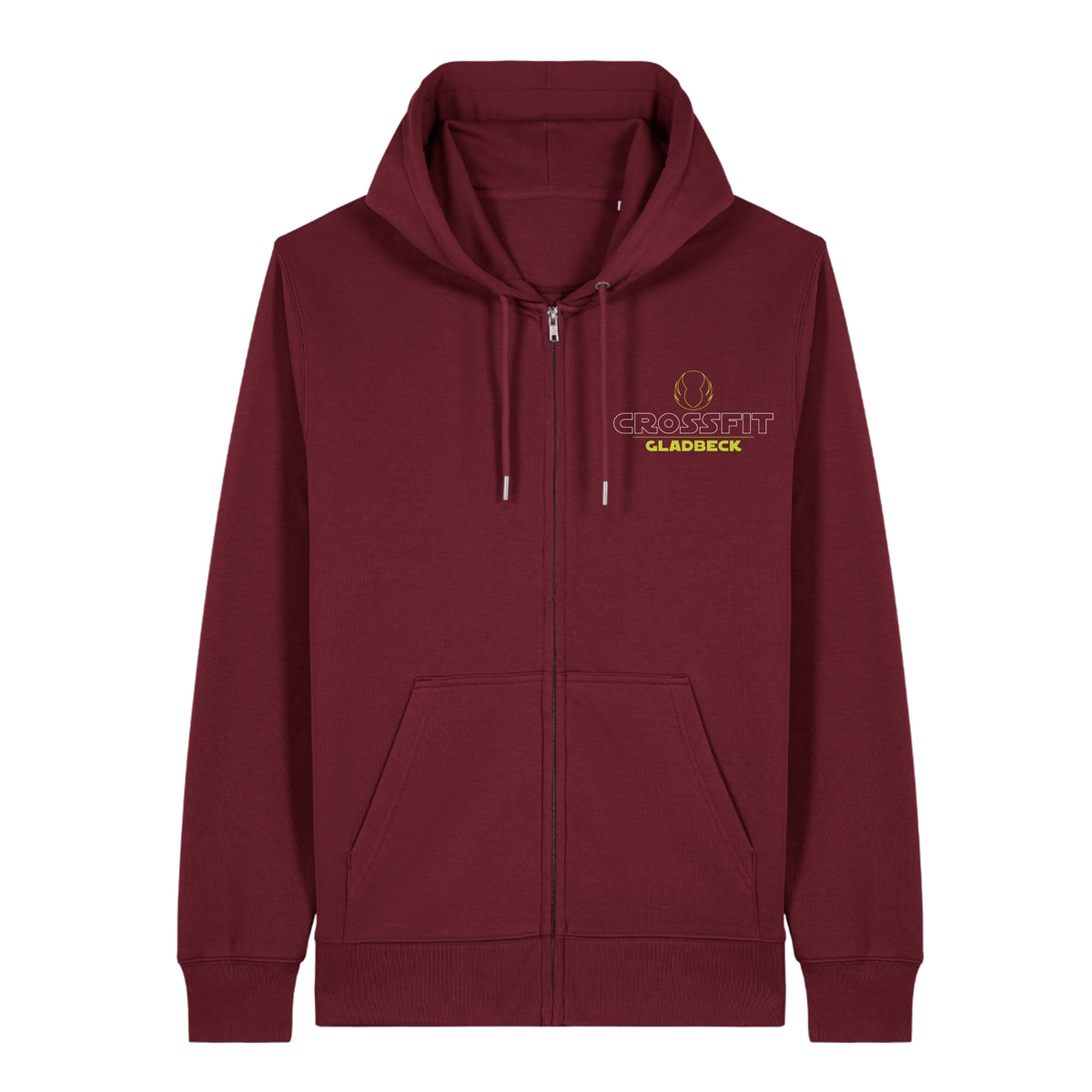 CF Gladbeck - Unisex Zip-Hoodie - Burgundy