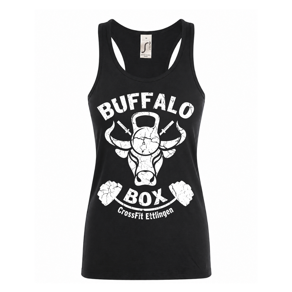 Buffalo Ladies Racerback Tank - schwarz