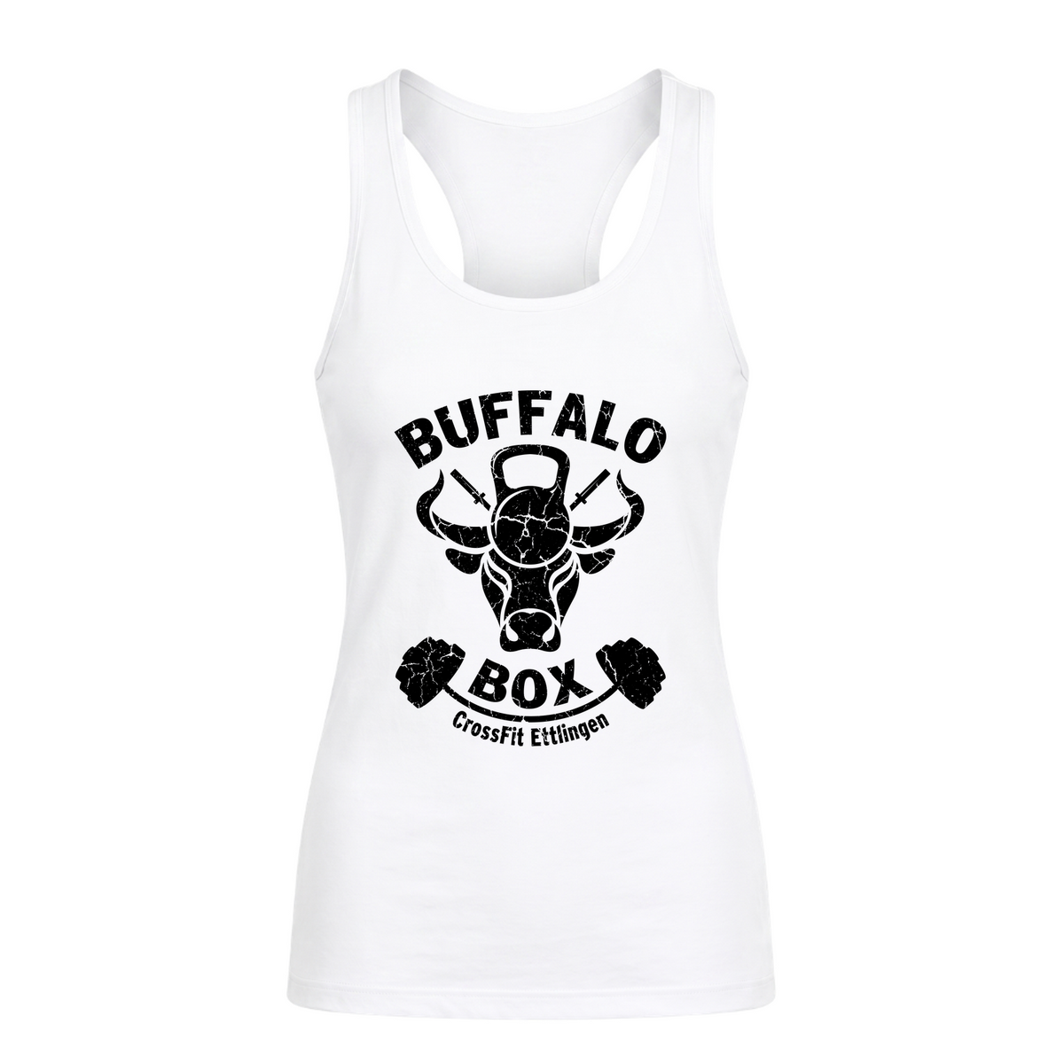 Buffalo Ladies Racerback Tank - weiß