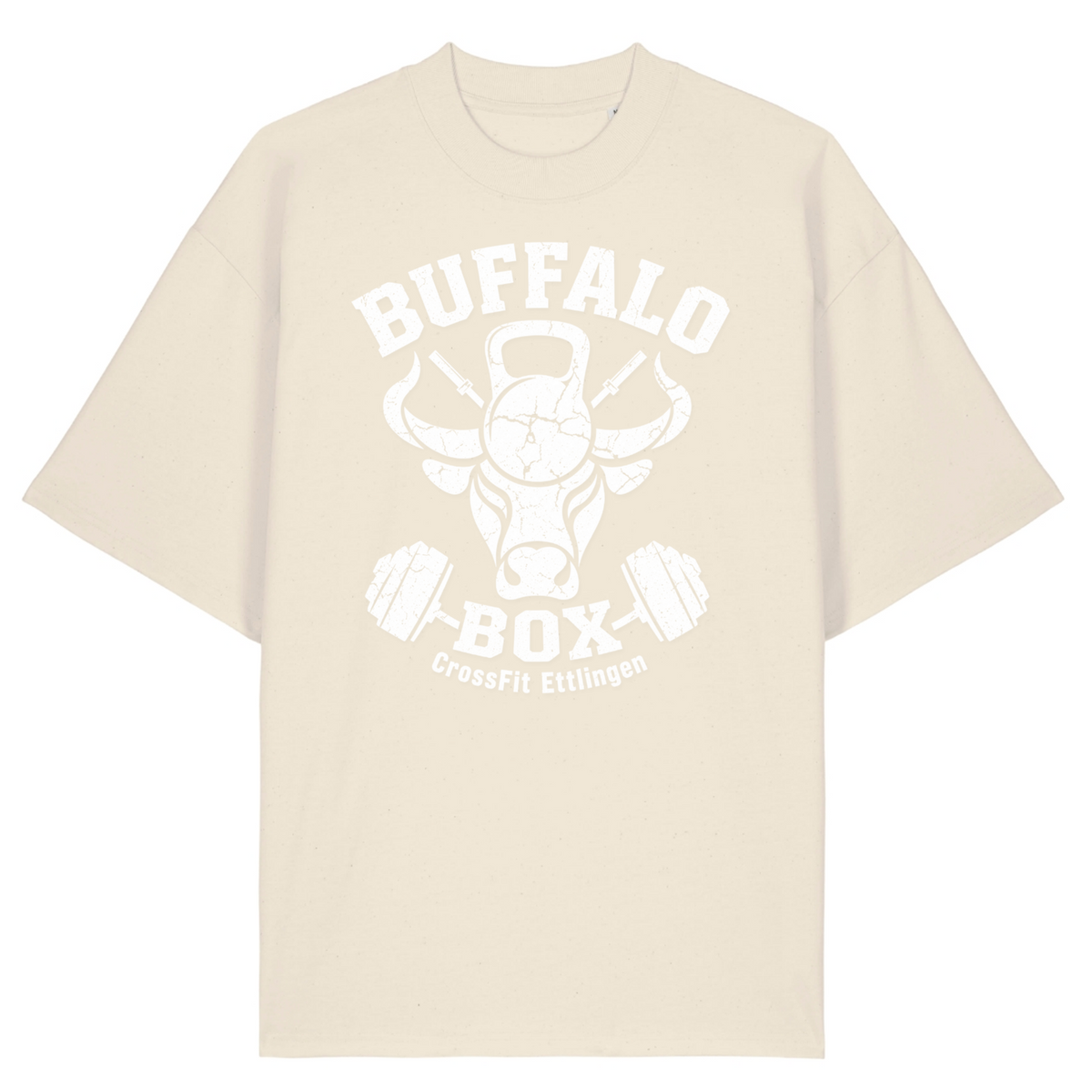 Buffalo Men's Oversized Athlete Shirt - Natural Raw