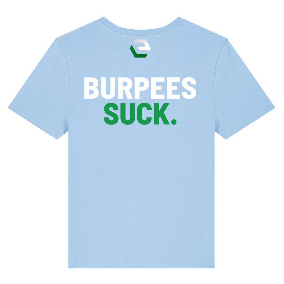 CF Leipzig - Burpees Suck Ladies Shirt - Blue Soul - Rueckseite