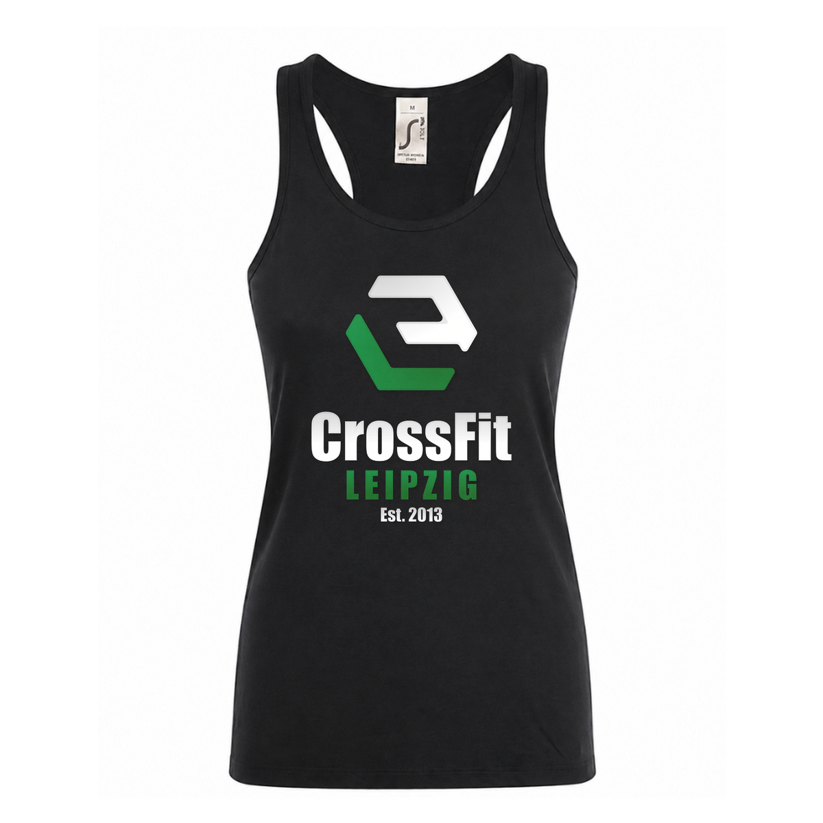 CF Leipzig - Male Shirt Women Tank Top Racerback - schwarz