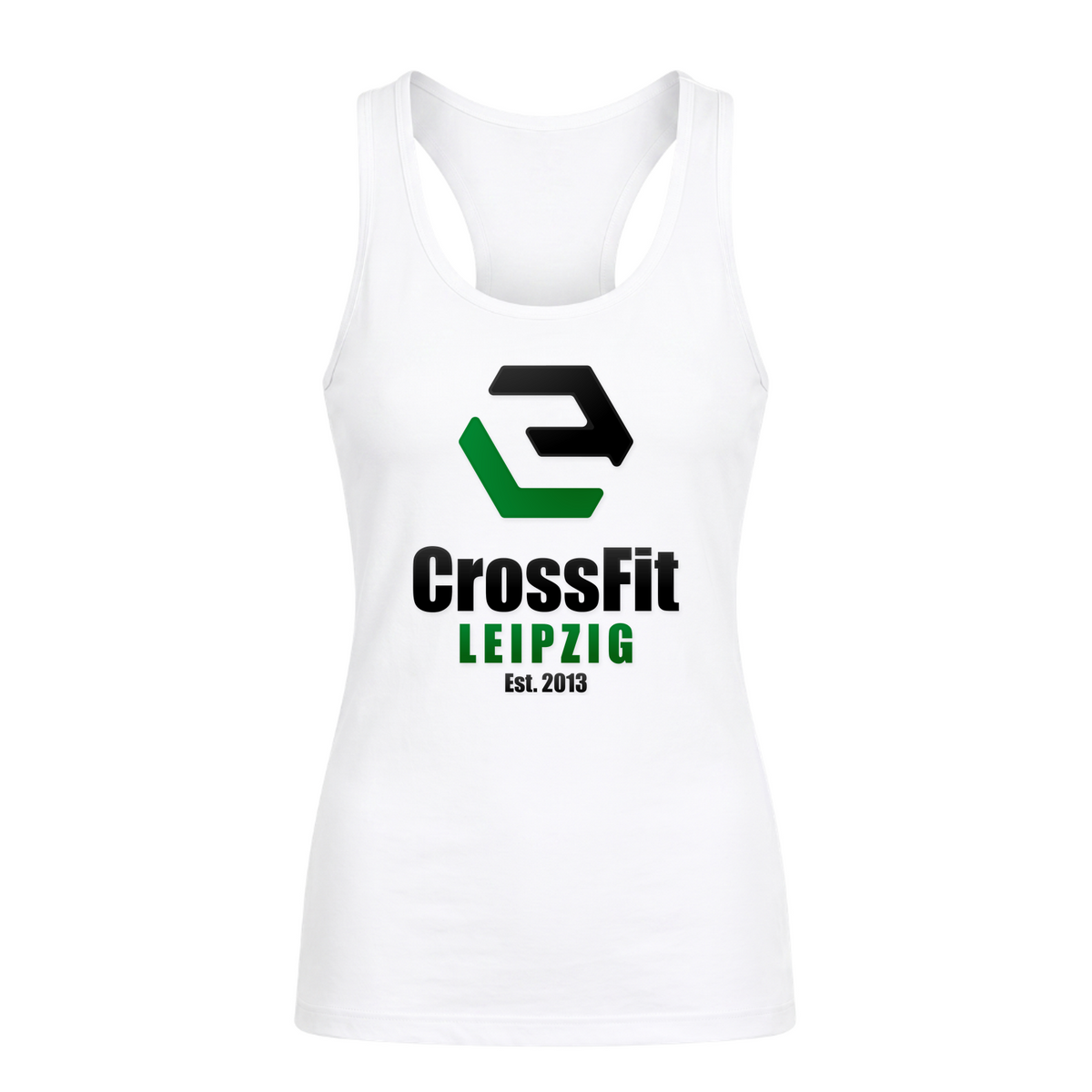 CF Leipzig - Male Shirt Women Tank Top Racerback - weiß