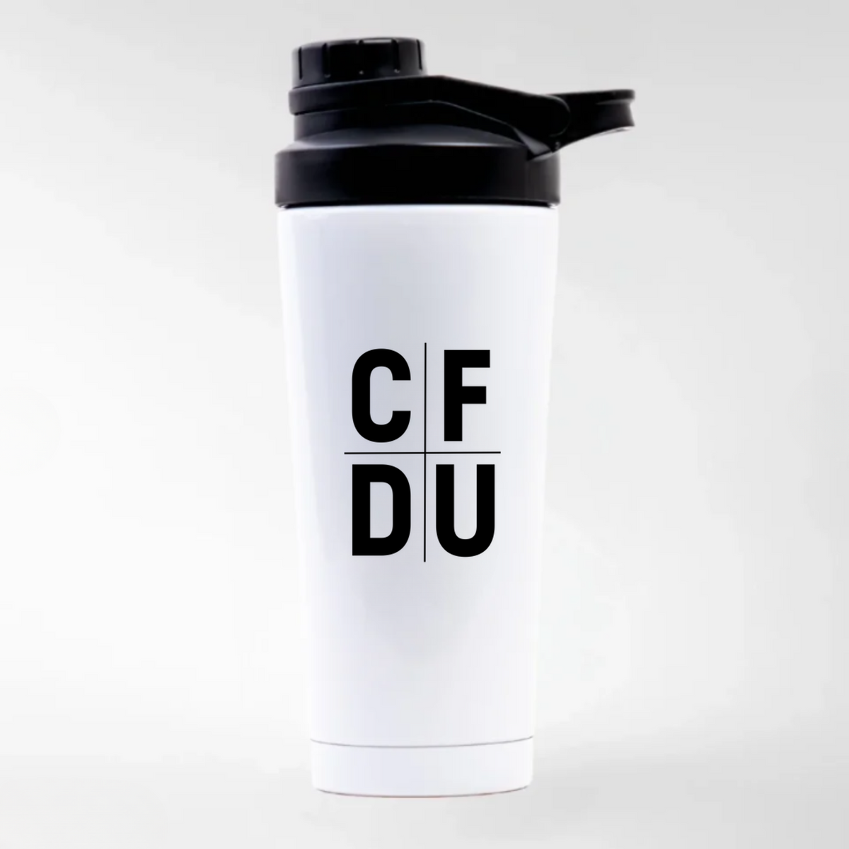 CFDU - Edelstahl Shaker weiß - Weiß