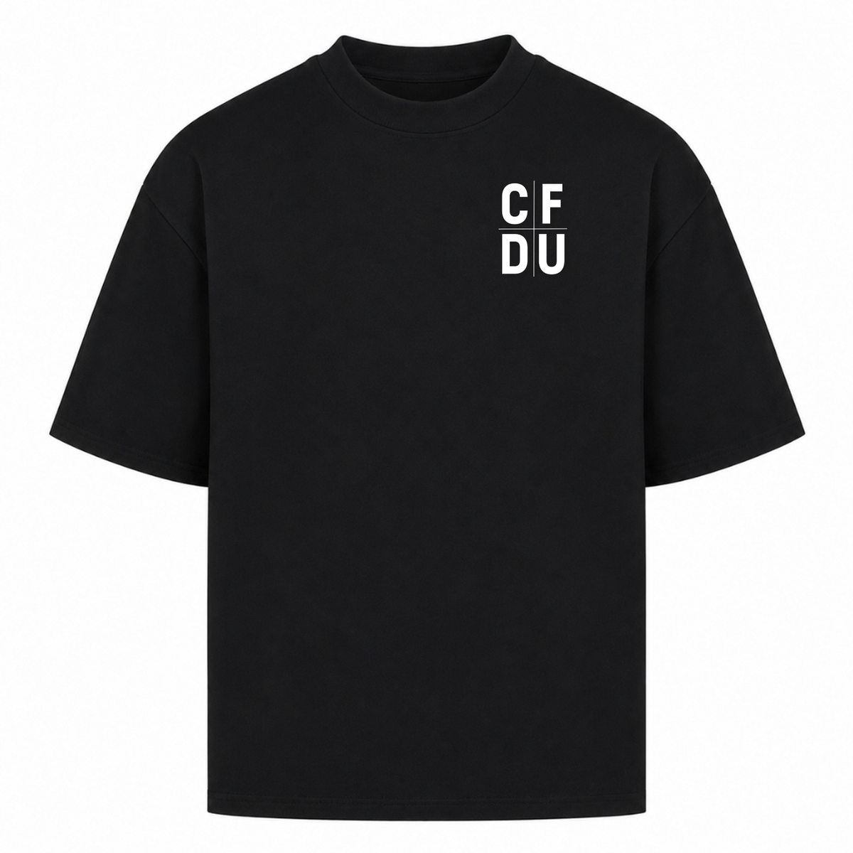 CFDU - Ladies Oversized Tee - Black