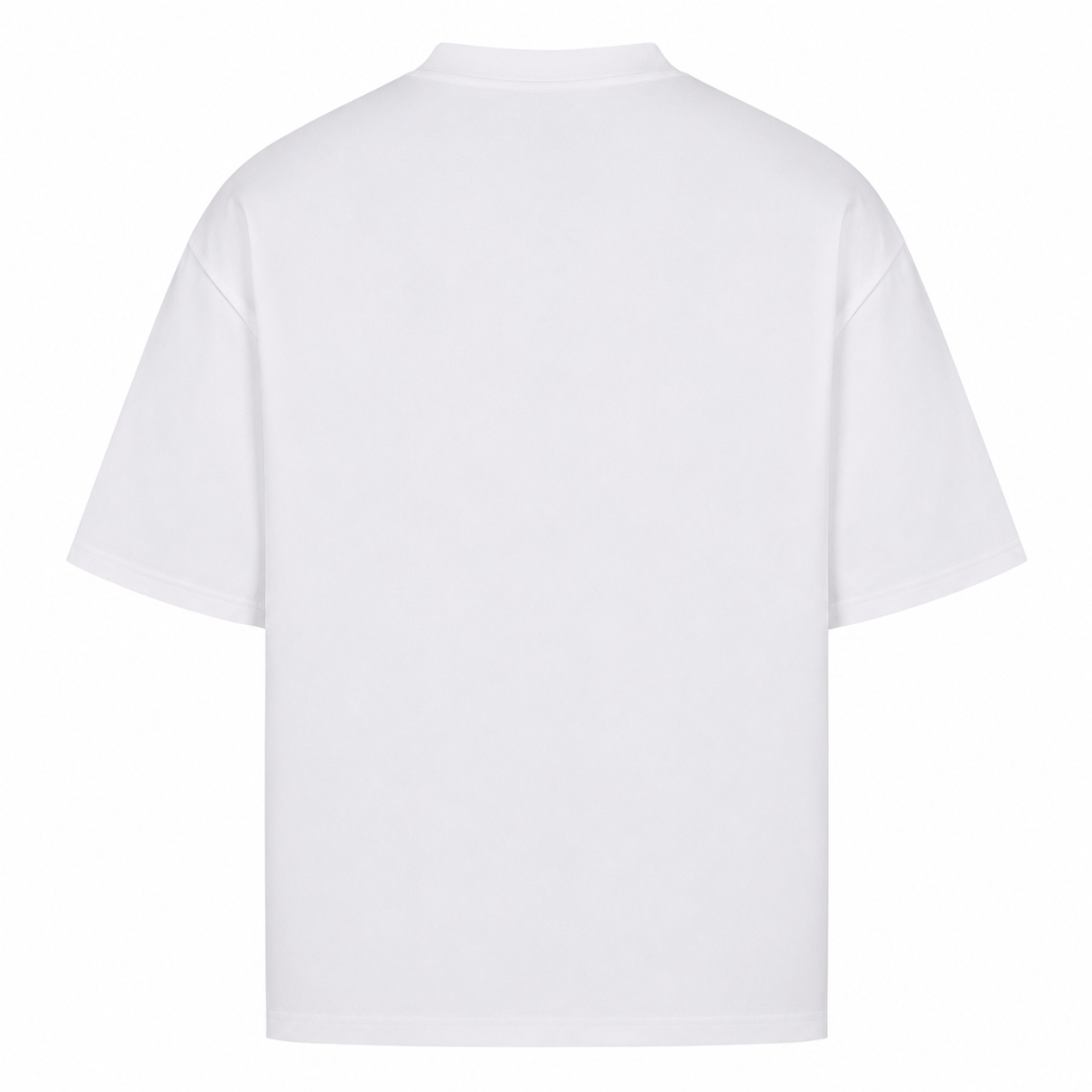 CFDU - Ladies Oversized Tee - White - Rueckseite