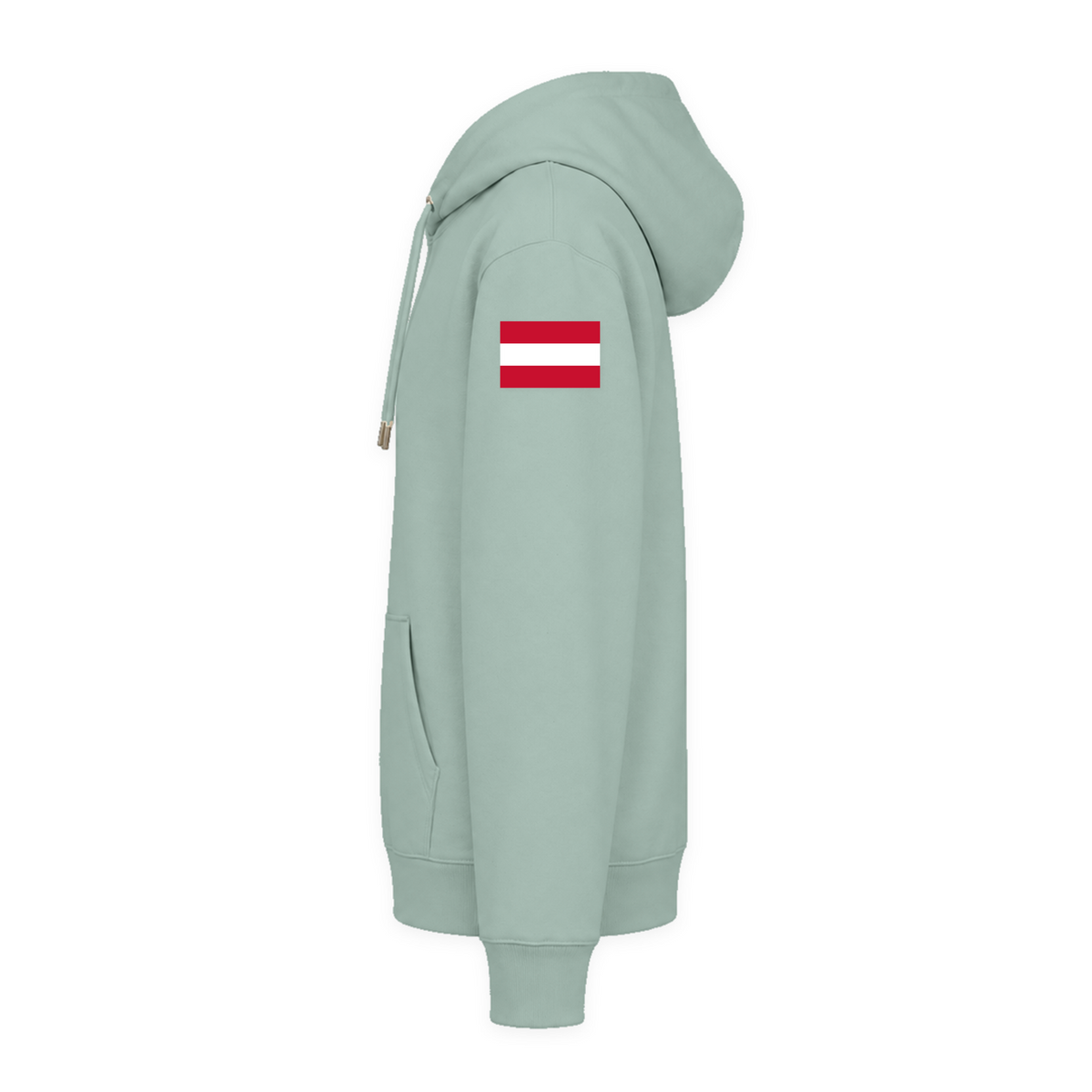 CF PureWork - Hoodie Premium Unisex - Aloe - Linker Aermel
