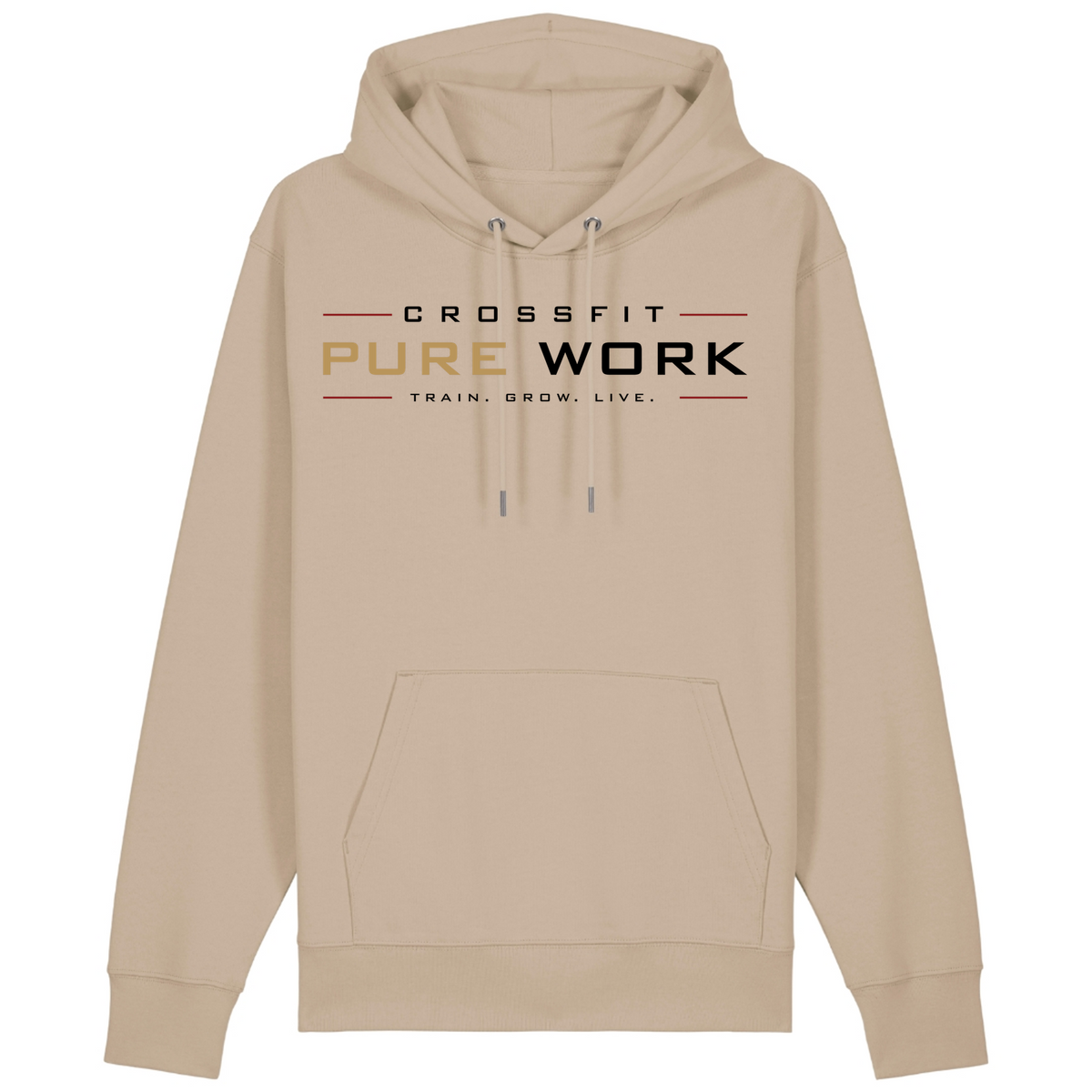 CF PureWork - Hoodie Premium Unisex - Desert Dust