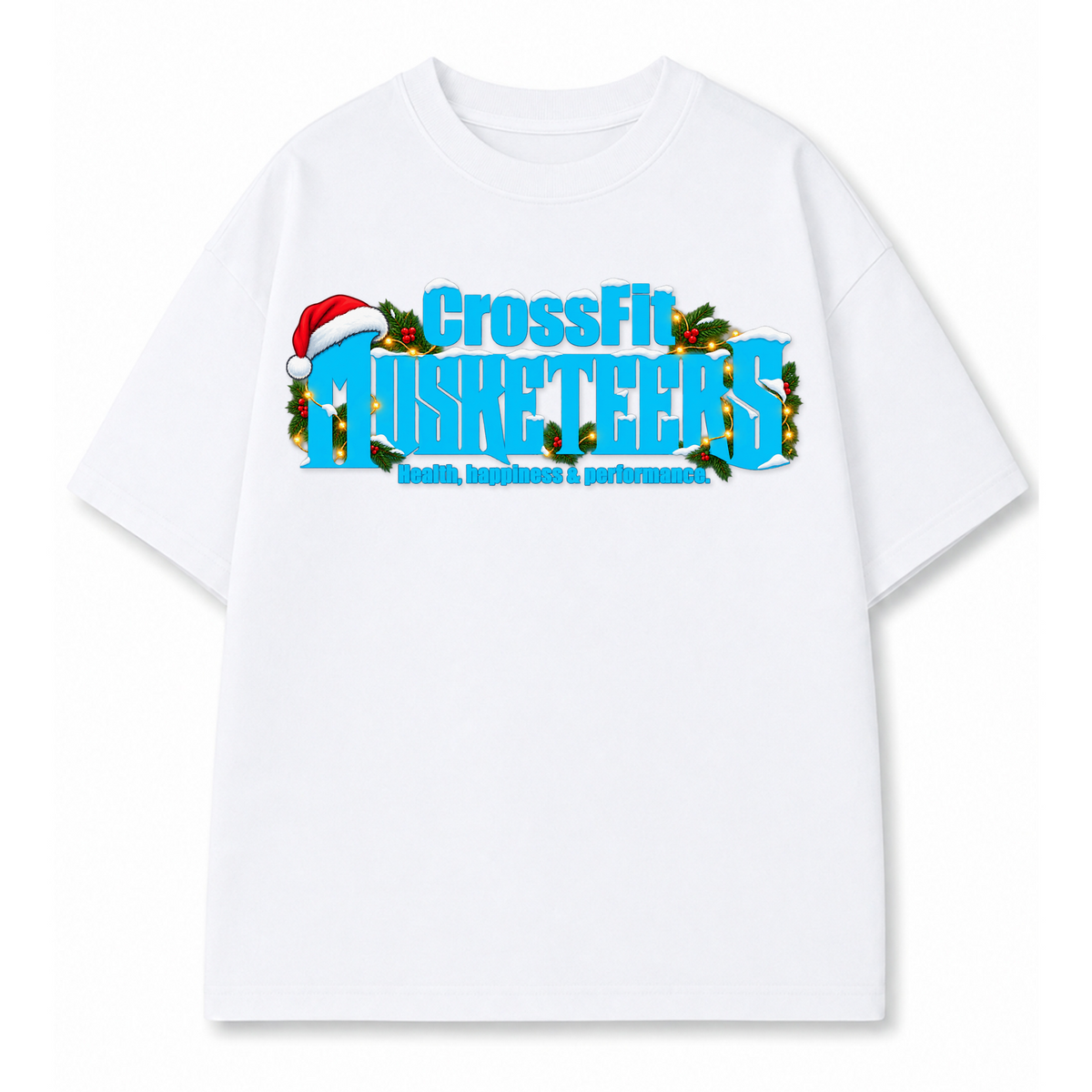 CF Musketeers - Xmas Collection Ladies Shirt Kids Oversized Tee - White