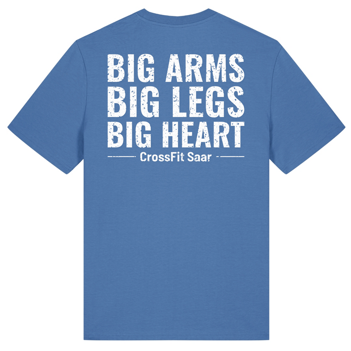 CF Saar - Male Shirt - Bright Blue - Rueckseite