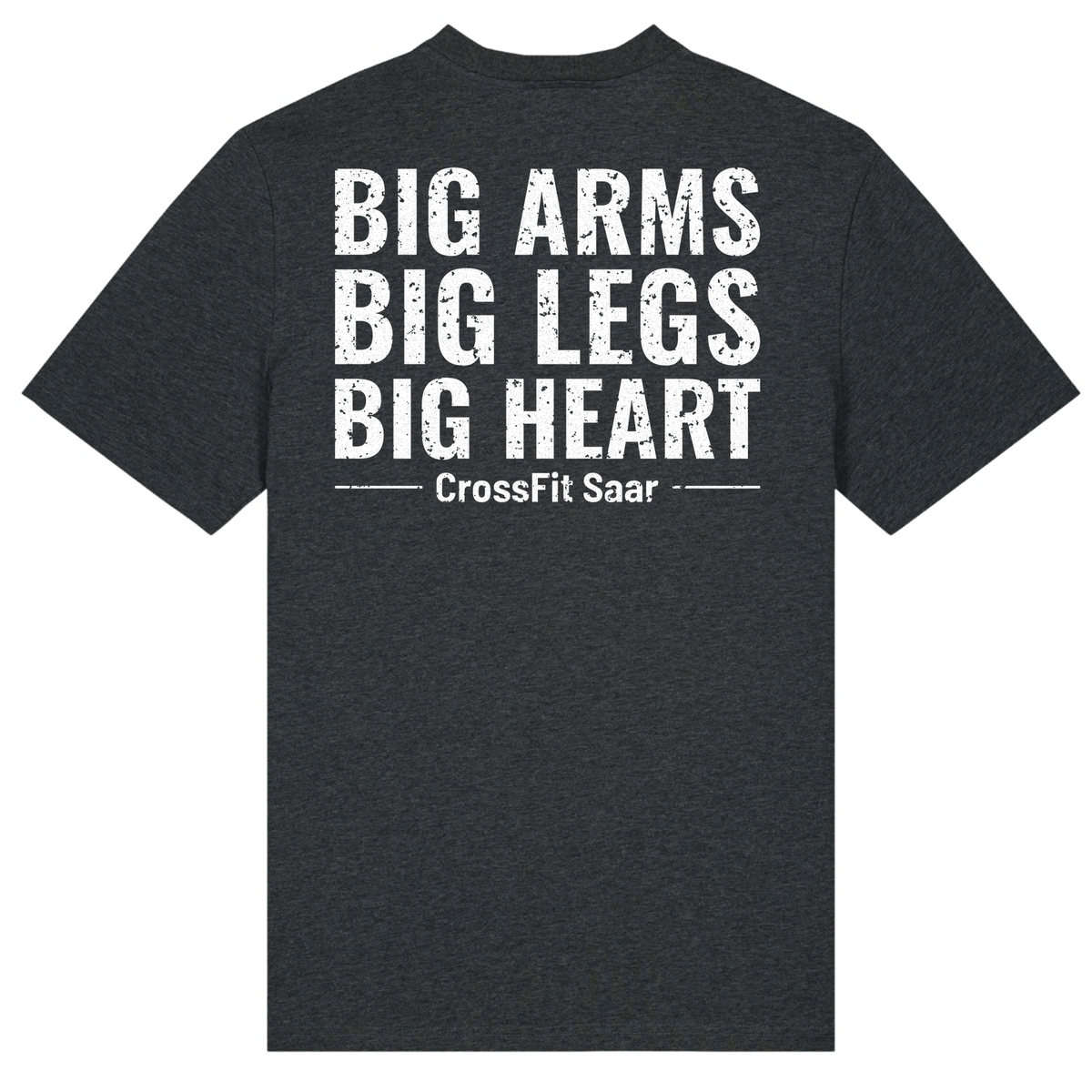 CF Saar - Male Shirt - Dark Heather Grey - Rueckseite