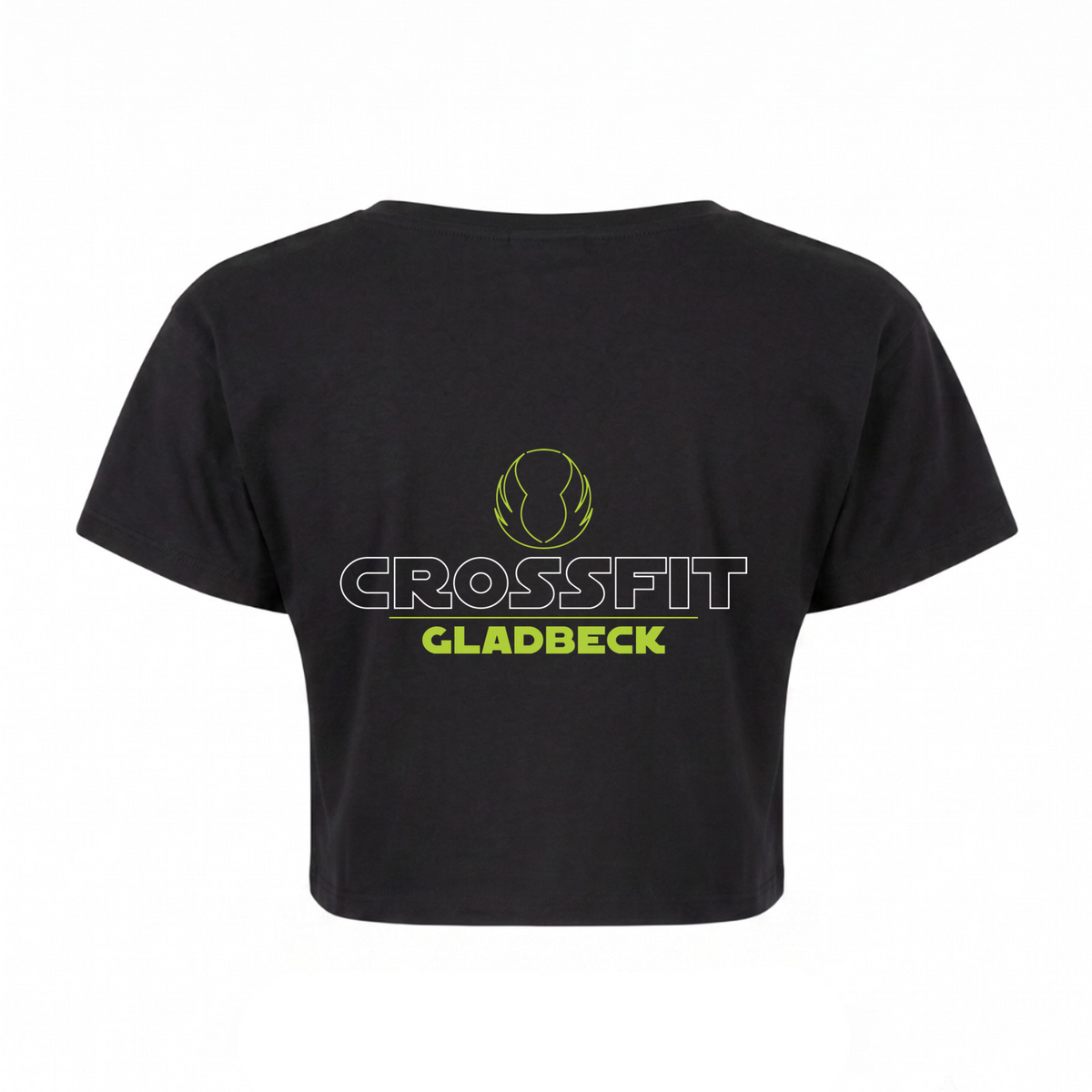 CF Gladbeck - Ladies Shirt N Womens Crop Top - schwarz - Rueckseite