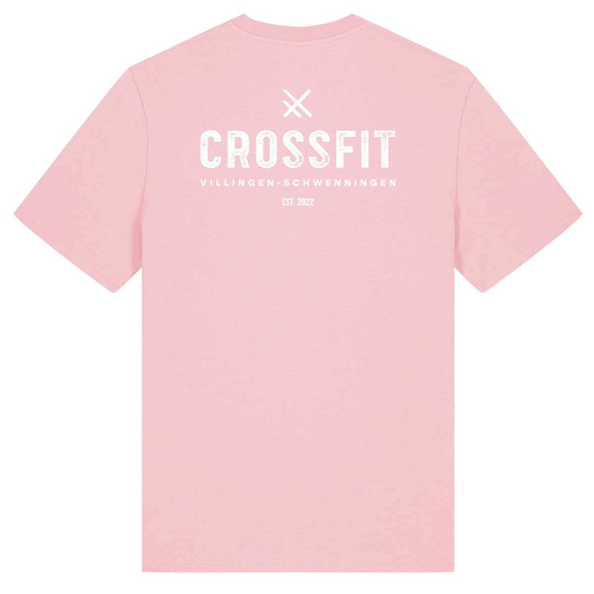 CrossFit VS - Men`s Athlete Shirt X - Cotton Pink - Rueckseite