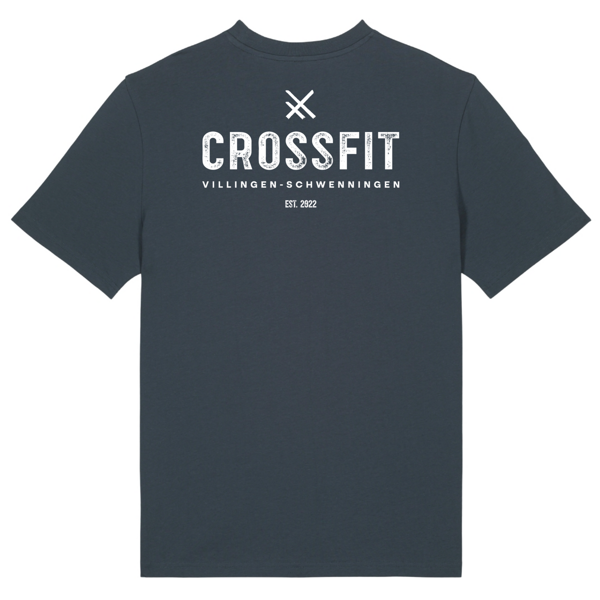 CrossFit VS - Men`s Athlete Shirt X - India Ink Grey - Rueckseite