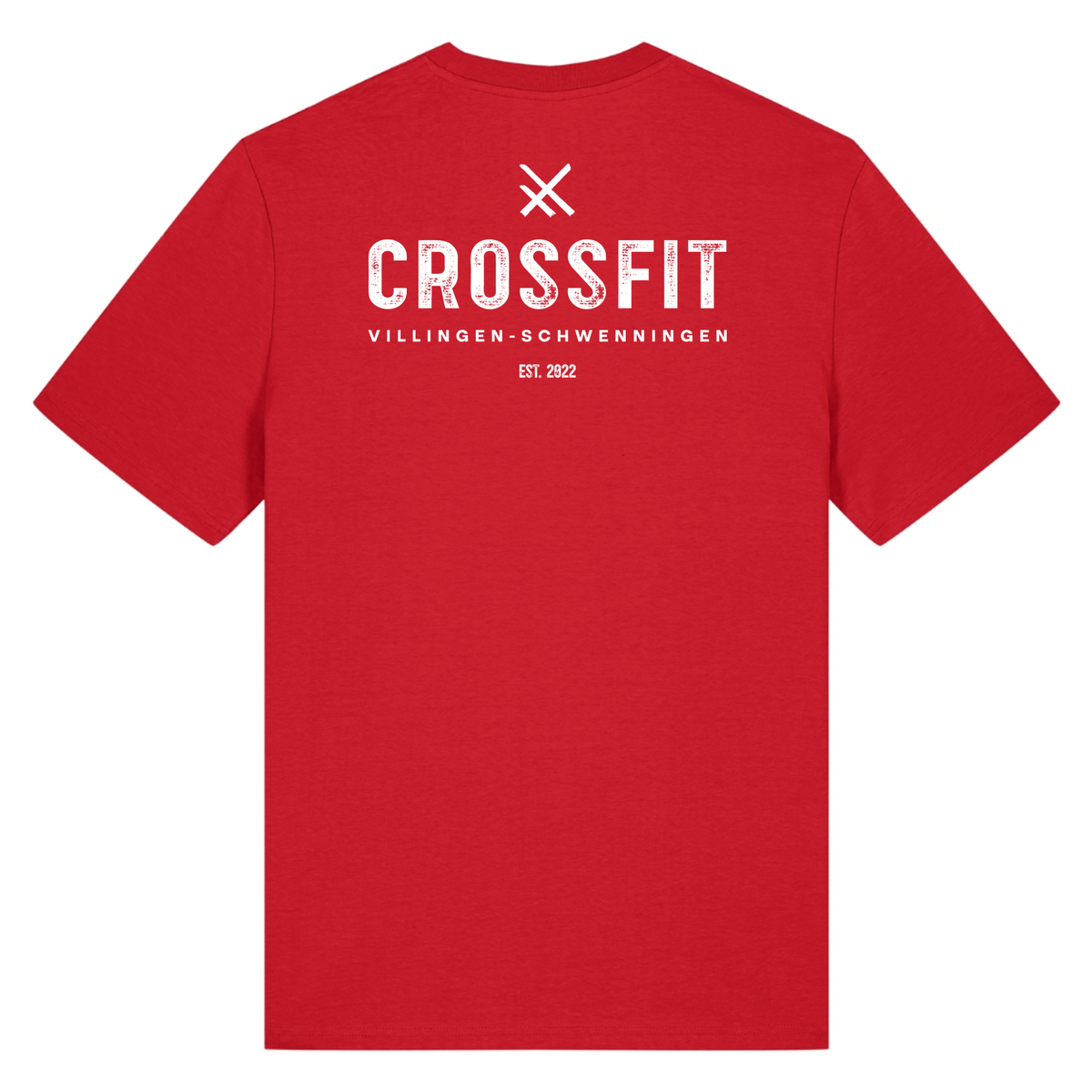 CrossFit VS - Men`s Athlete Shirt X - Red - Rueckseite