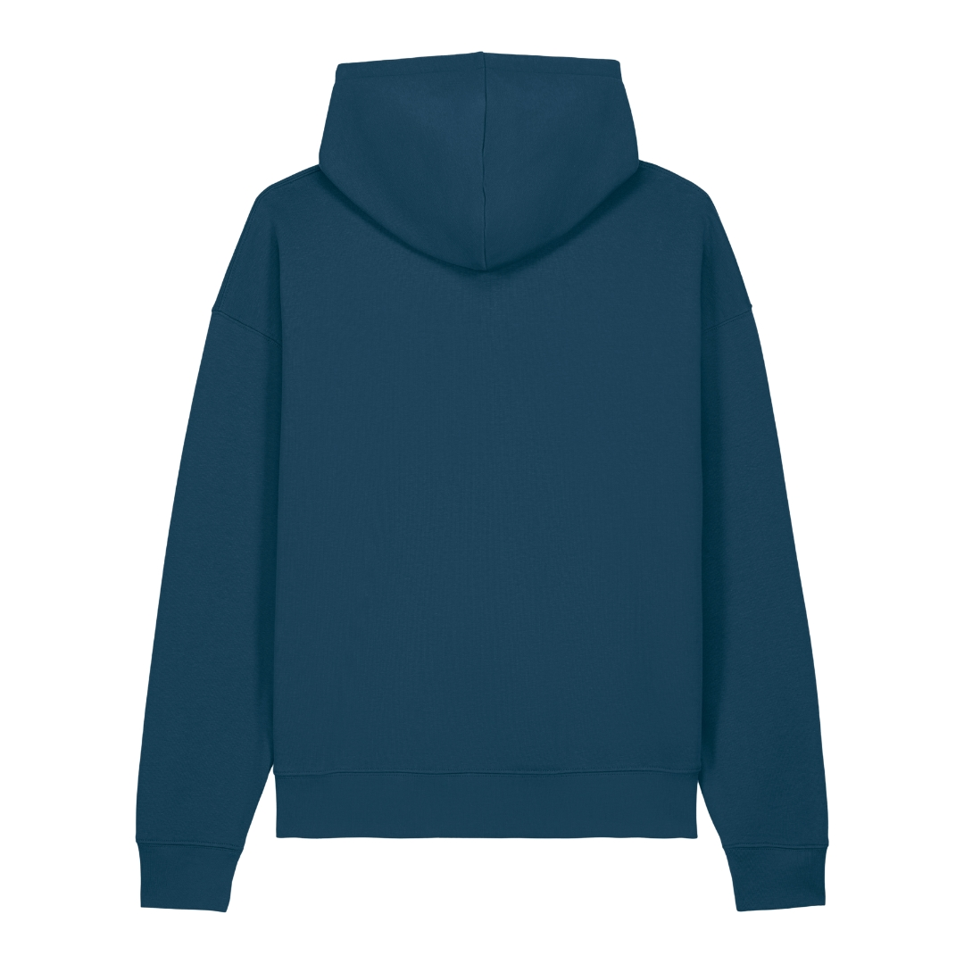 Buffalo Big Logo Premium Hoodie Chaser (o. Kordeln) - Deep Teal - Rueckseite