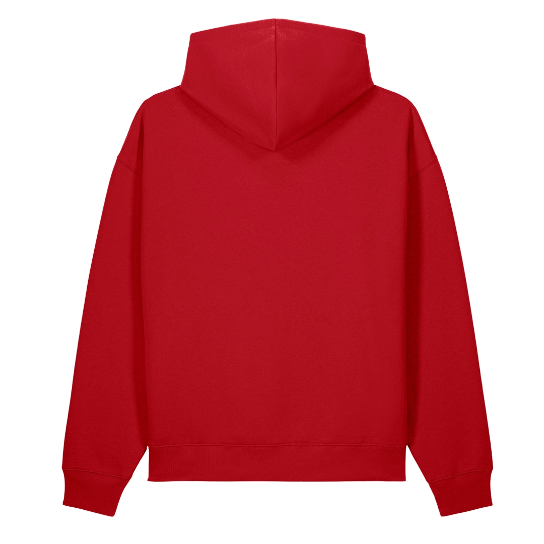 Buffalo Big Logo Premium Hoodie Chaser (o. Kordeln) - Passionate Red - Rueckseite