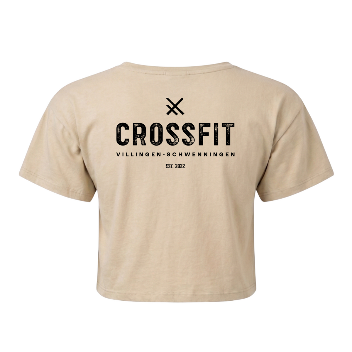 CrossFit VS - Ladies Athlete Crop-Top X - nude - Rueckseite