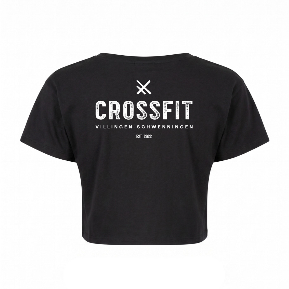 CrossFit VS - Ladies Athlete Crop-Top X - schwarz - Rueckseite