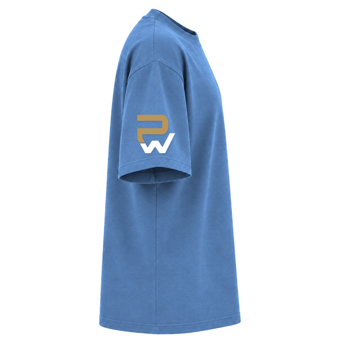 CF PureWork - Male Shirt - Bright Blue - Rechter Aermel
