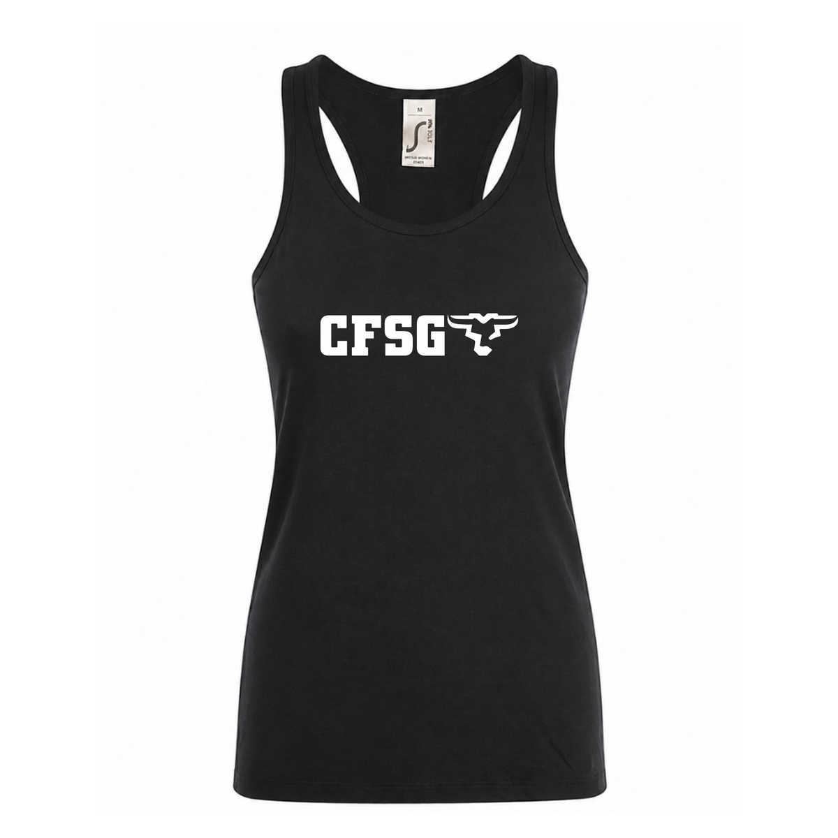 CFSG - Women Tank Top Racerback - schwarz