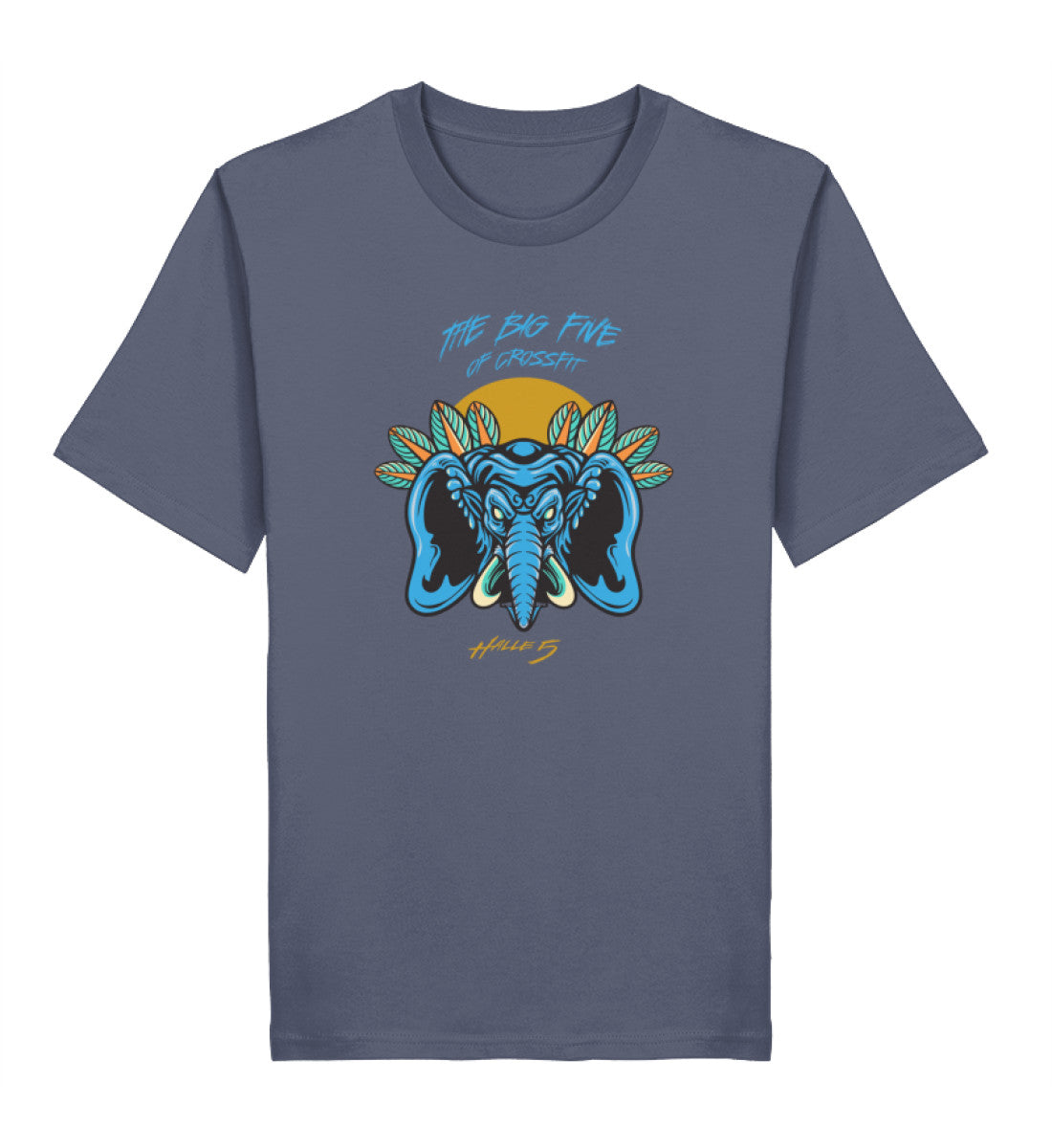 Dark Heather Blue-7080