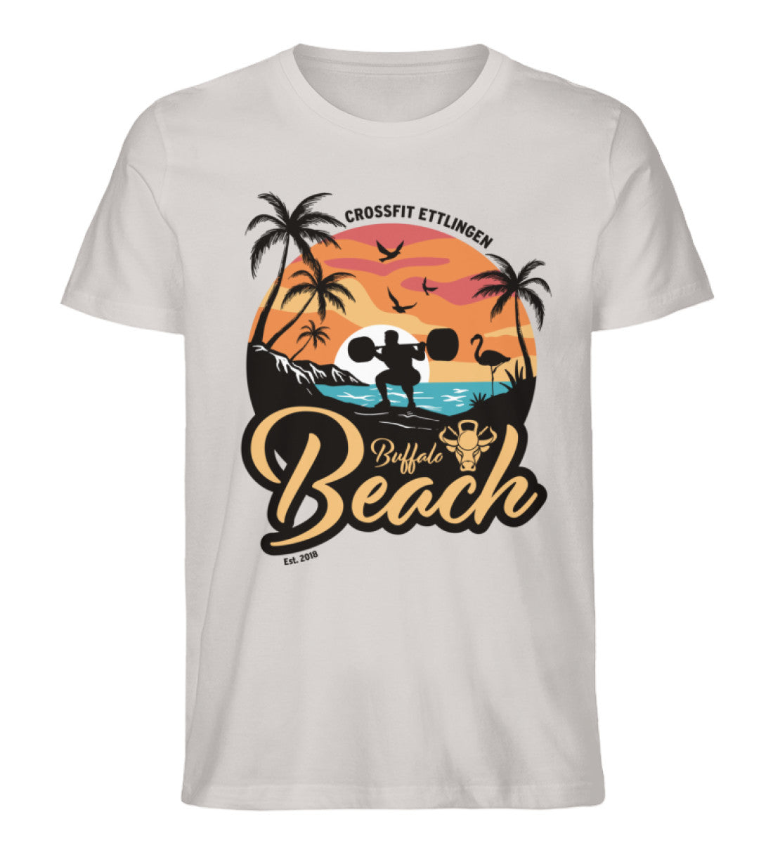 Cream Heather Grey-7085