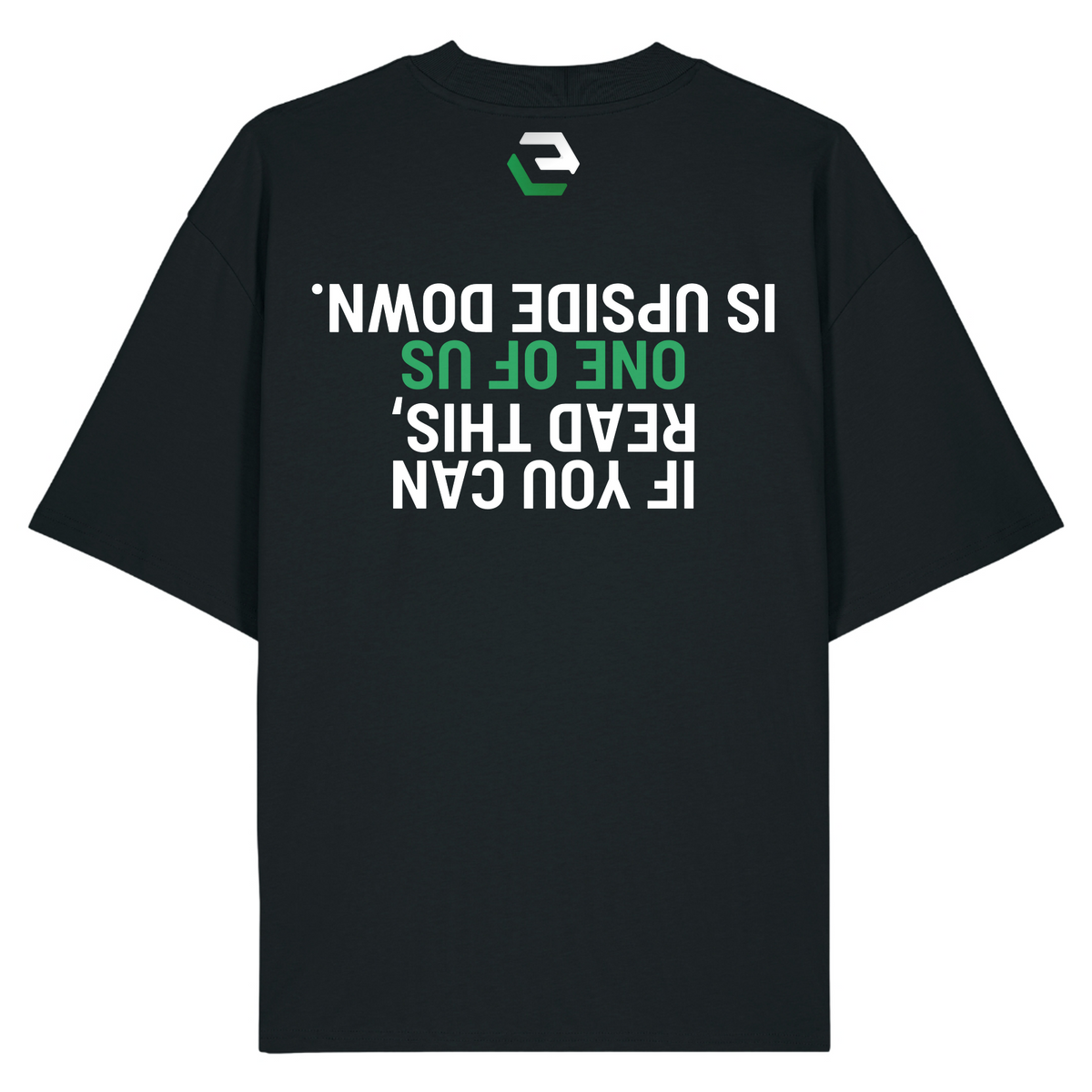 CF Leipzig - Upside Down Male Shirt - Black - Rueckseite