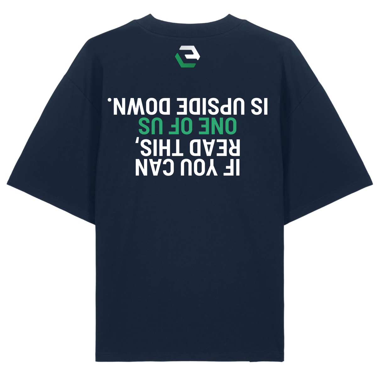 CF Leipzig - Upside Down Male Shirt - French Navy - Rueckseite