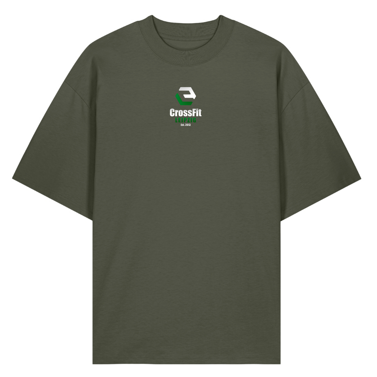 CF Leipzig - Upside Down Male Shirt - Khaki