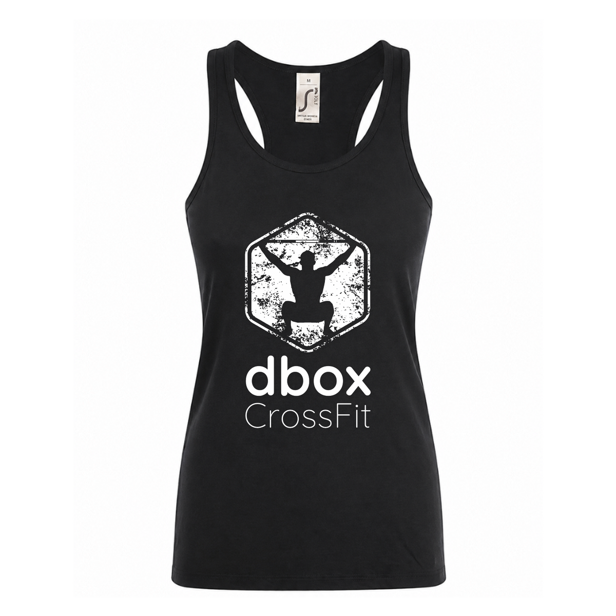d box - Ladies Shirt Women Tank Top Racerback - schwarz