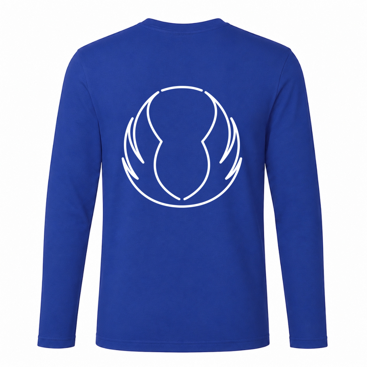 CF Gladbeck - Unisex Zip-Hoodie Long Sleeve Cool T - royal blue - Rueckseite
