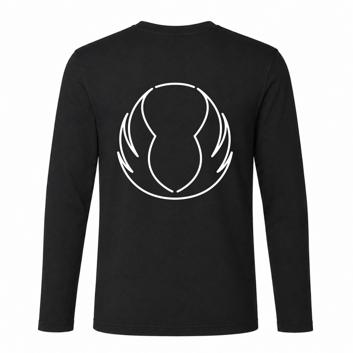 CF Gladbeck - Unisex Zip-Hoodie Long Sleeve Cool T - schwarz - Rueckseite