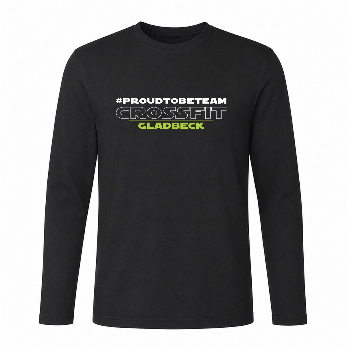 CF Gladbeck - Unisex Zip-Hoodie Long Sleeve Cool T - schwarz