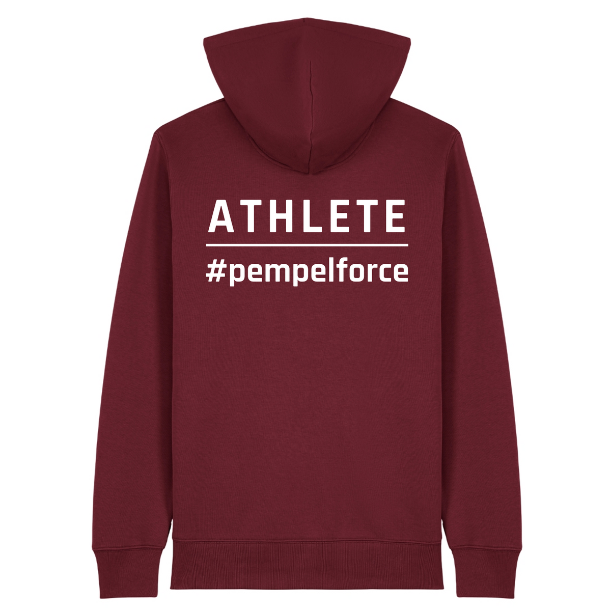 CF 40477 - Unisex Hoodie Chaser - Burgundy - Rueckseite