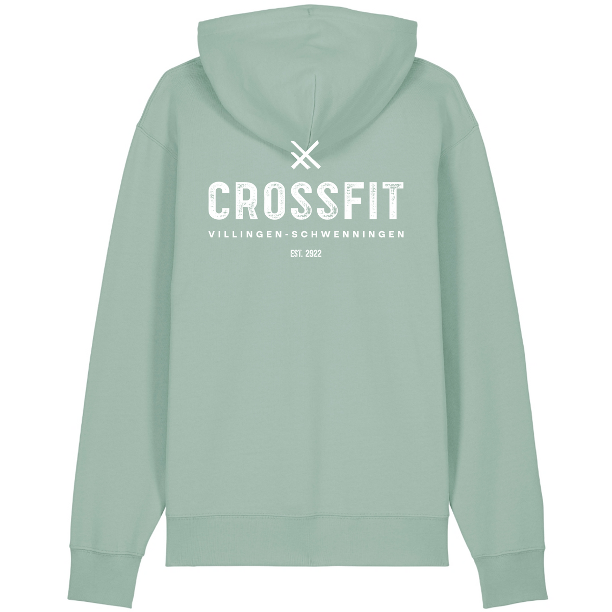 CrossFit VS -Unisex Athlete Hoodie X - Aloe - Rueckseite
