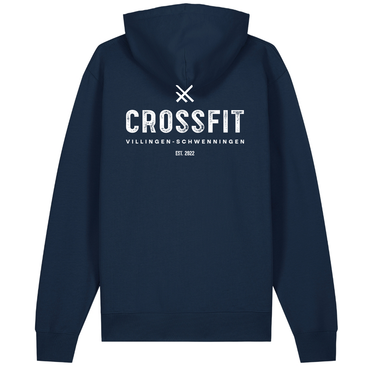 CrossFit VS -Unisex Athlete Hoodie X - French Navy - Rueckseite