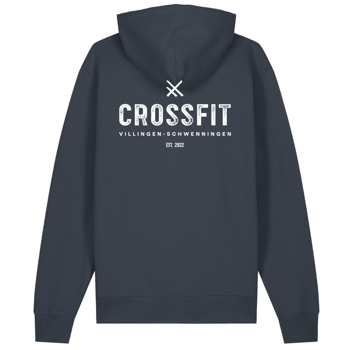 CrossFit VS -Unisex Athlete Hoodie X - India Ink Grey - Rueckseite