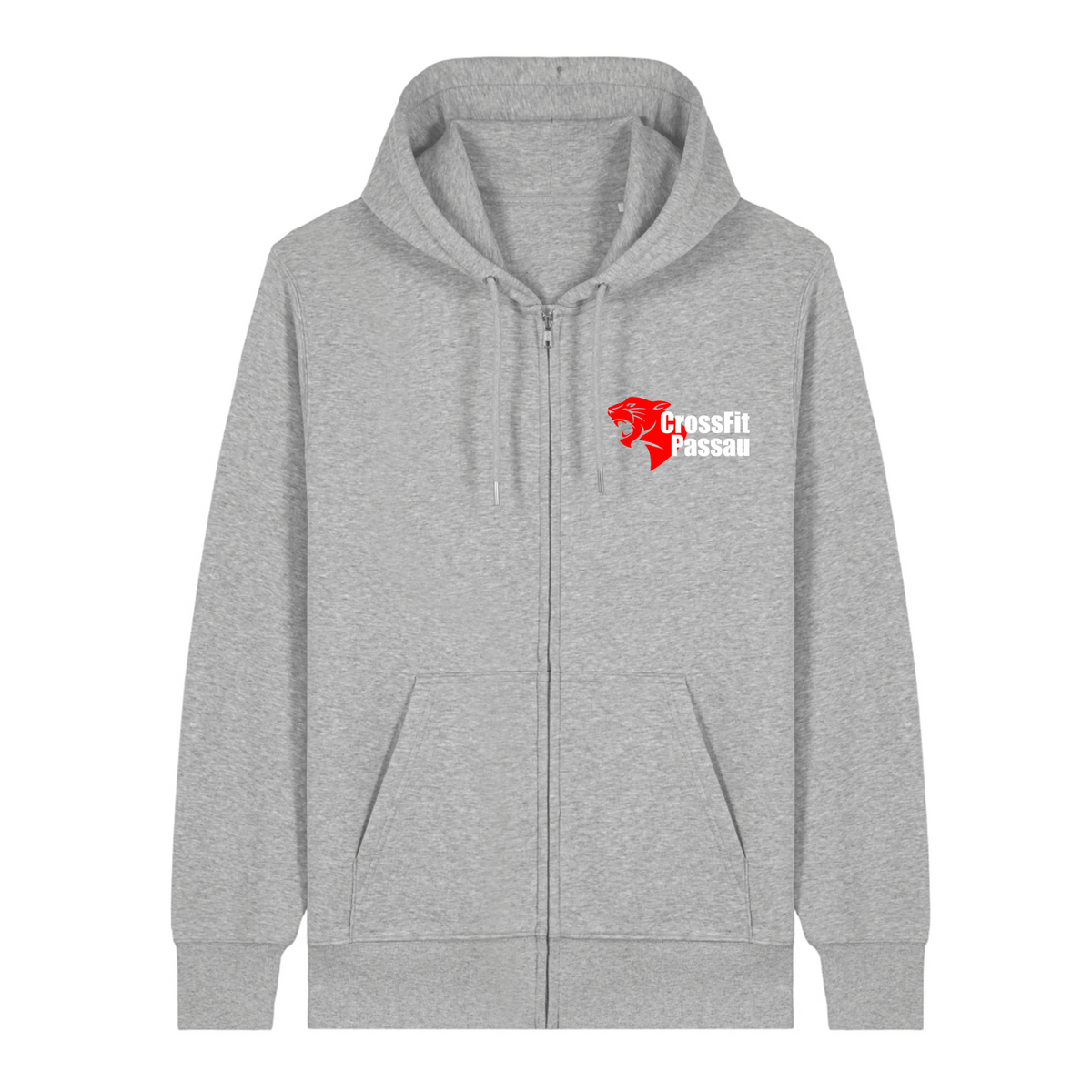 CF Passau - Unisex Zipper - Heather Grey