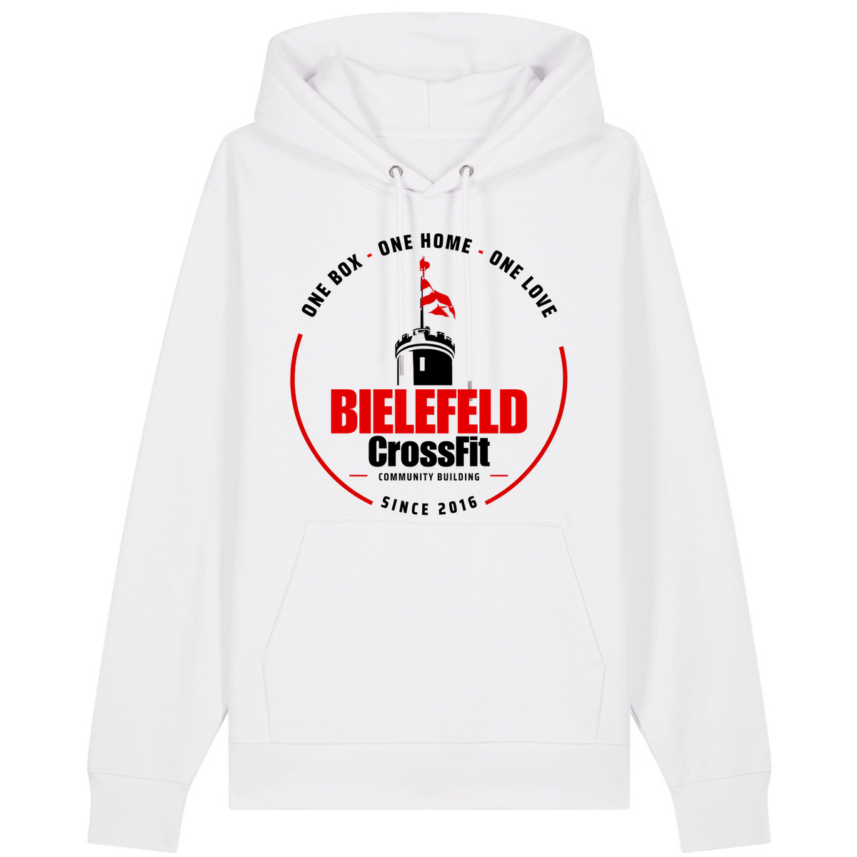 CF Bielefeld -  Premium Unisex-Hoodie - White